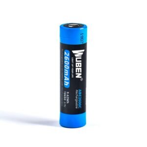 Wuben ABE2600C Rechargeable 18650 Flashlight Battery - 2600mAh