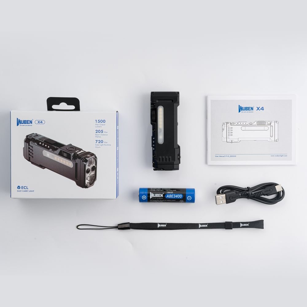 Wuben X4 | Hybrid Beam | 1,500 lm | 205 mtrs - Image 9