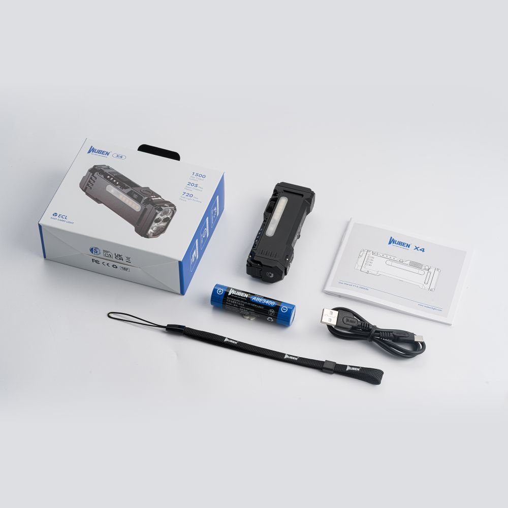 Wuben X4 | Hybrid Beam | 1,500 lm | 205 mtrs - Image 10