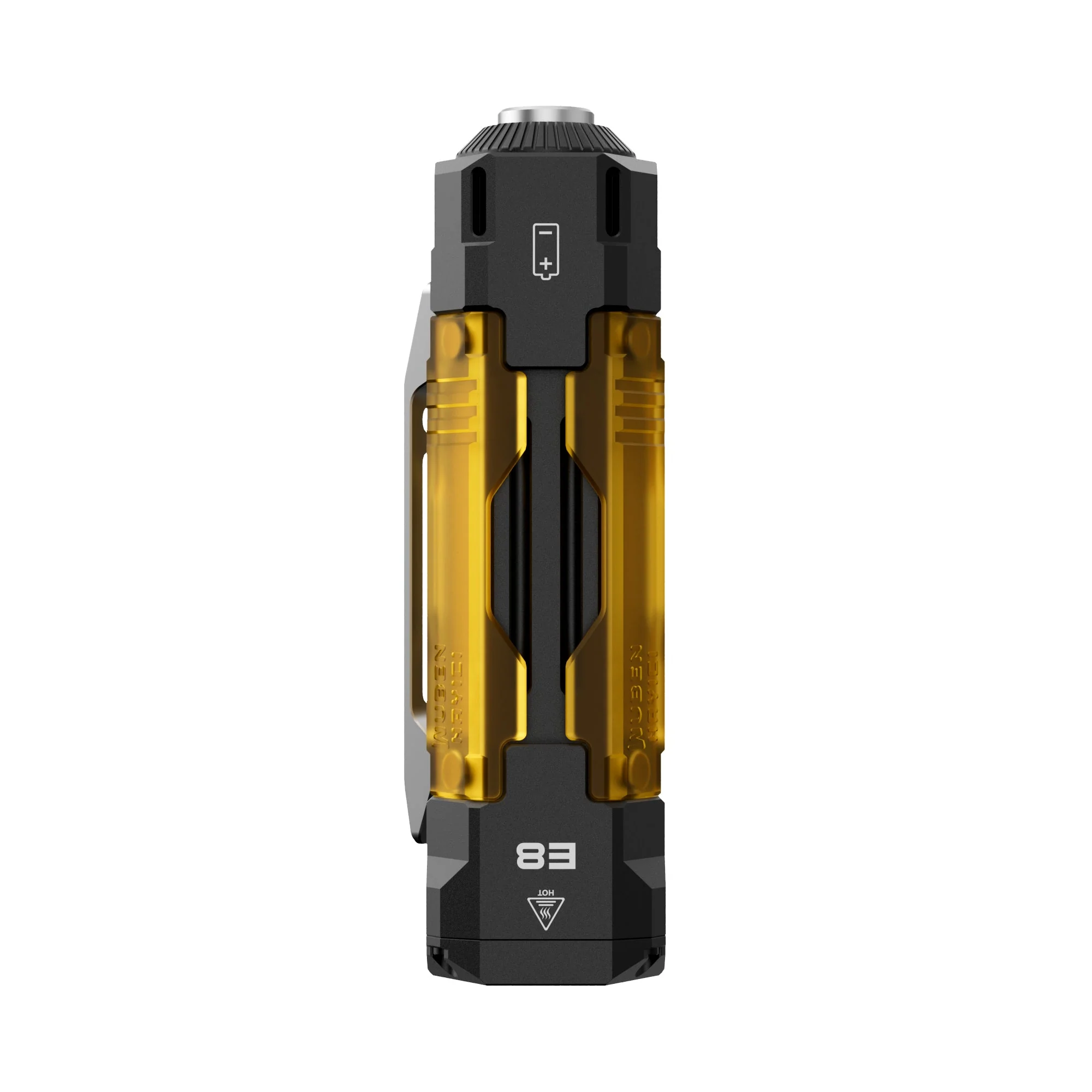 Wuben E8 Compact Magnetic Modular 1300 Lumen EDC Camping Flashlight - Image 3