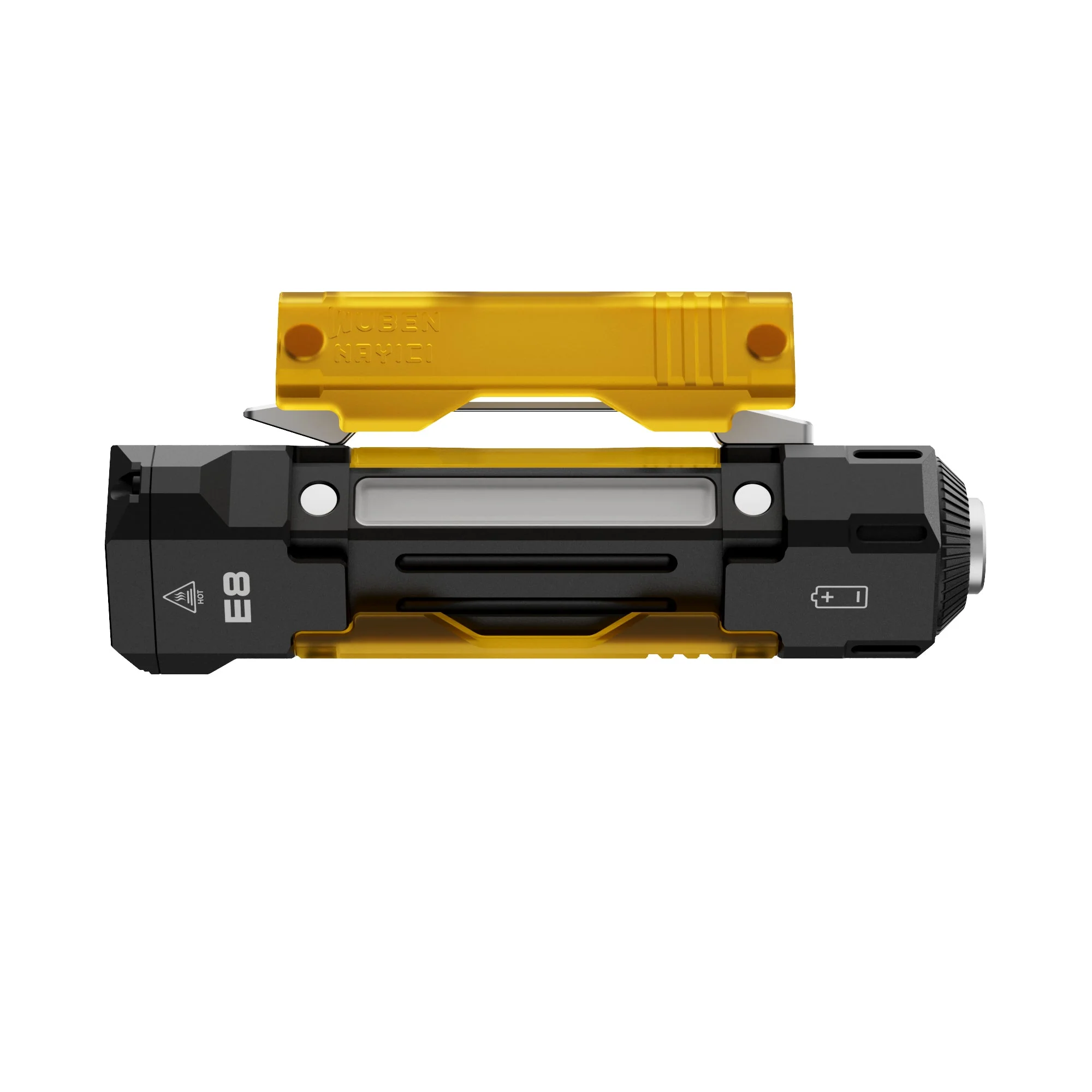 Wuben E8 Compact Magnetic Modular 1300 Lumen EDC Camping Flashlight - Image 7